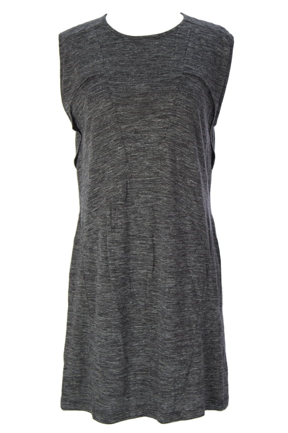 Women's Serial Dress, 38, Jet Black Chine