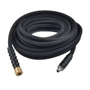 SurfaceMaxx 3/8-in x 50-ft Steel & Polyester Braided Pressure Washer Replacement Hose, Rubber Outer Jacket