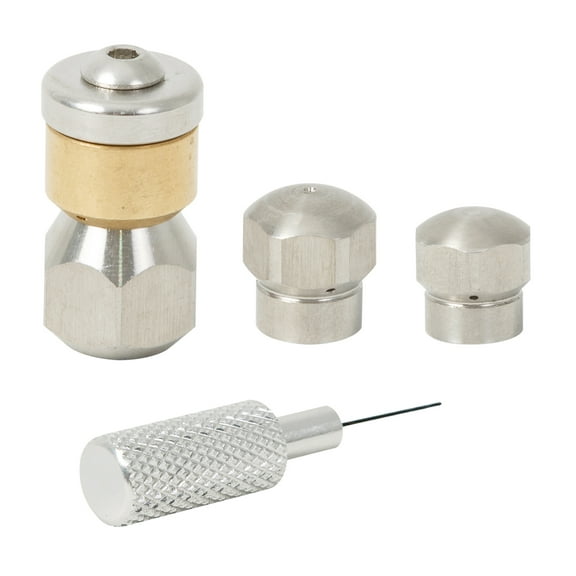 SurfaceMaxx 1/8-in Drain Cleaner Hose Nozzle Set