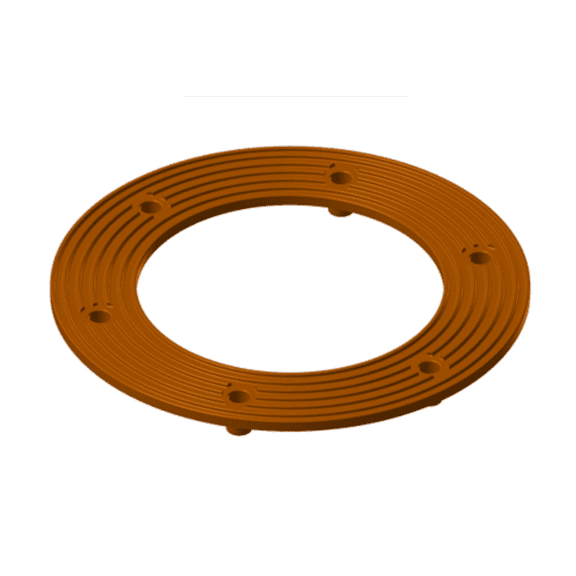 SurfaceSaver 10 inch Pot Ring, Terra Cotta