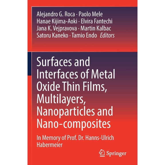 Surfaces and Interfaces of Metal Oxide Thin Films, Multilayers, Nanoparticles and Nano-Composites: In Memory of Prof. Dr, (Paperback)