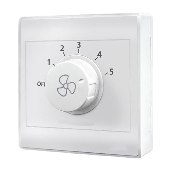 Surfaces Mount Ceiling Fan Control Switches 5 Speed Setting Easy Installation