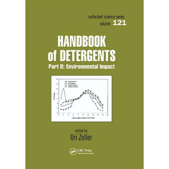 Surfactant Science Handbook of Detergents, Part B: Environmental Impact, Book 82, (Paperback)