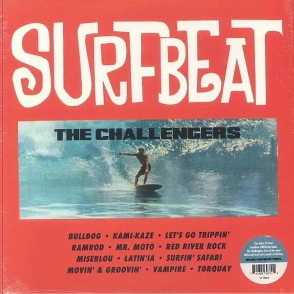 The Challengers Surfbeat (Vinyl Record) 12" Album Coloured Vinyl (Limited Edition)