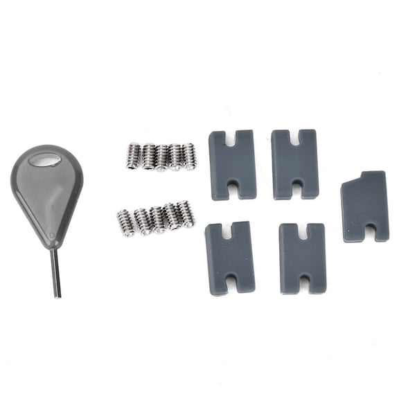 Surfboard FCS II Tab Fin Compatibility Infill Part Kit With Grub Screws