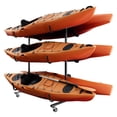 thumbnail image 1 of Surfboard & Kayak Vertical Storage Rack - Space-Efficient 6-Unit Dock/Garage Organizer, 1 of 8