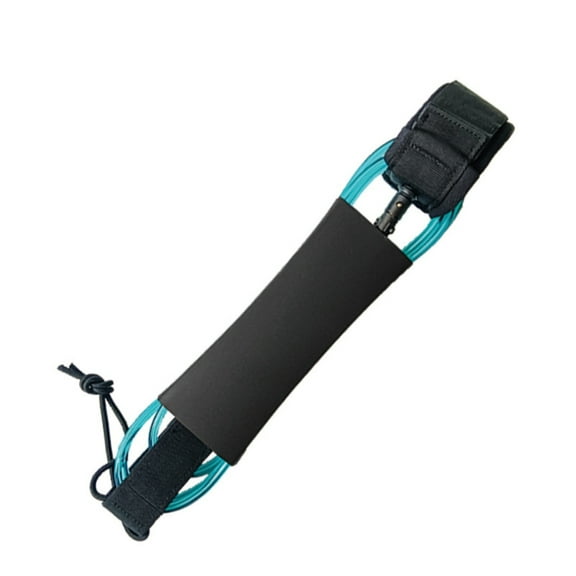 Surfboard Leash, Elastic Surfing Foot Leg Rope Padded Ankle Strap for Surfing, Kayaking & Boating