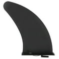 Surfboard Longboard 11in Black PVC Center Stabilizer Fin Attachment for
