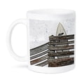 thumbnail image 1 of 3dRose, surfboard on dock abstract sketch , 15oz Mug, 1 of 7