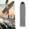 Surfboard Sock Cover for Longboard Paddleboard Sup Paddle Board | Foot Quick Dry Stretch Surf Board Bag Sleeve with Drawstring Closure