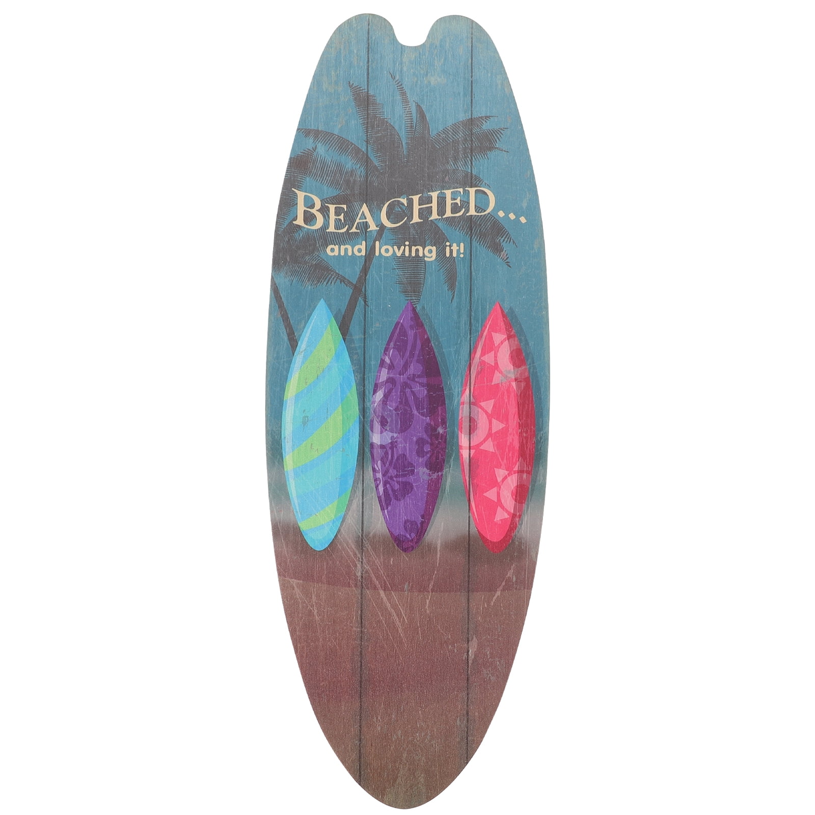 Surfboard Wall Decor Surfboard Beach Sign Tropical Bar Wall Craft