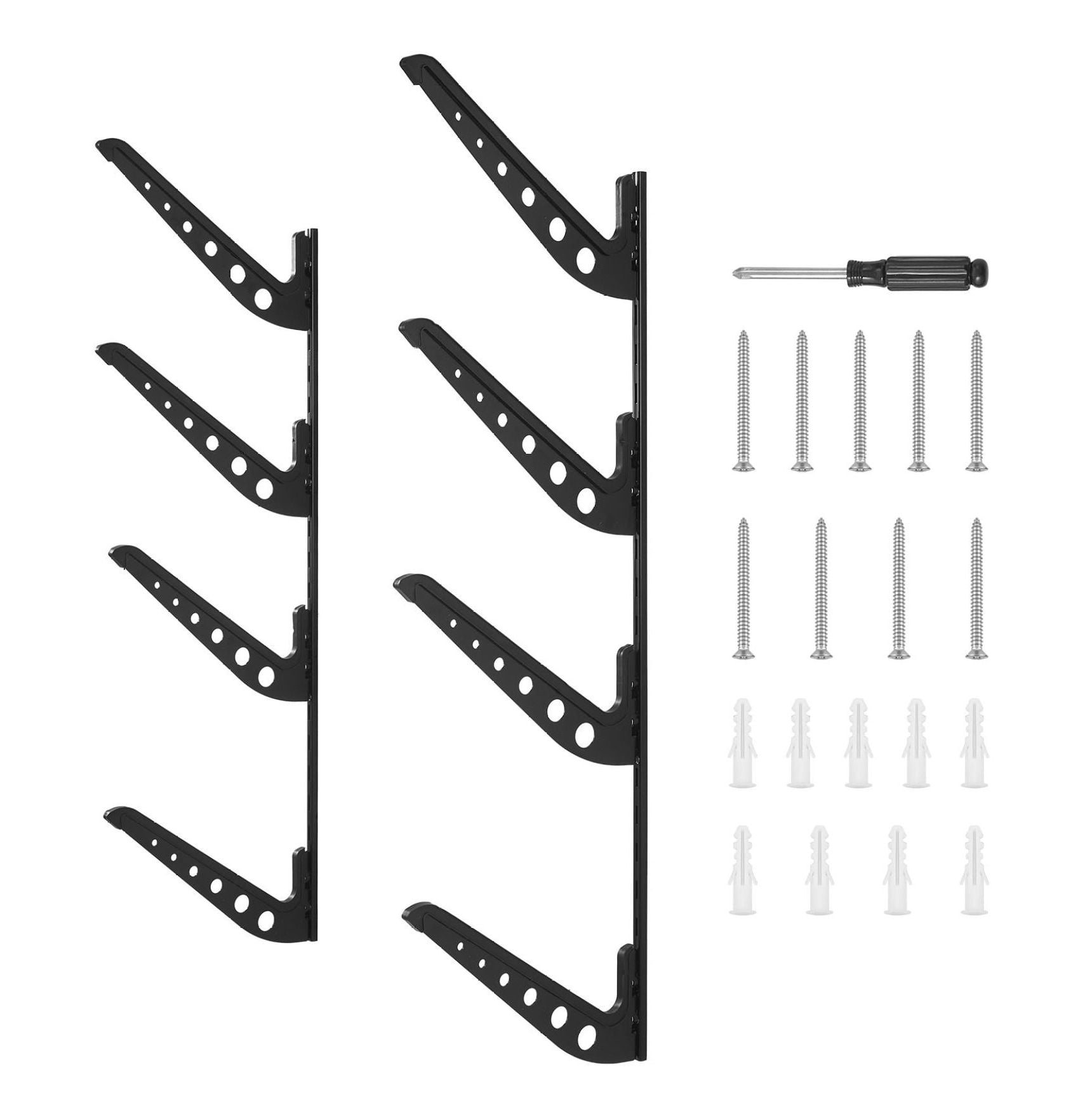 Surfboard Wall Mount 4 Tier - Horizontal Rack for Surfboard Storage ...