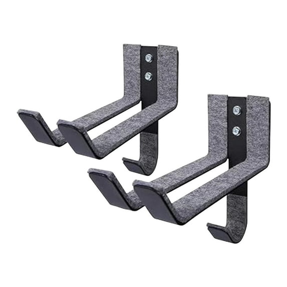 Surfboard Wall Mount Hooks for Paddleboards Skateboards Snowboards Longboards with Protective Covers and Hardware for Horizontal Hanging Storage