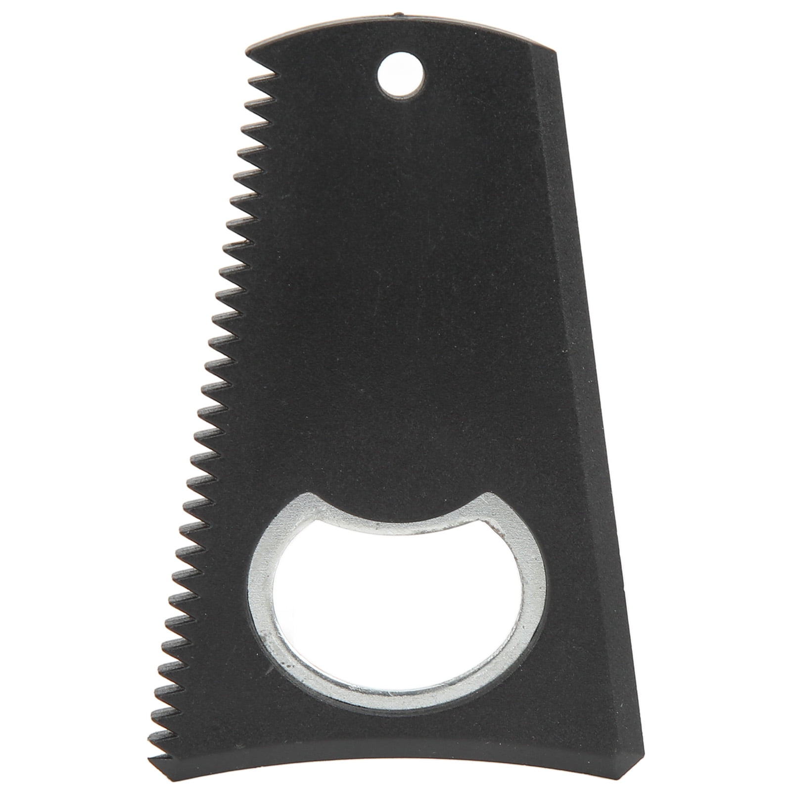 Surfboard Wax Scraper, 7.9x5.2CM Plastic Metal Material Jagged Edges