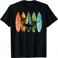 thumbnail image 1 of Surfboarder Hawaii Wave Surfing Surfboard Lover Beach Surfer T-Shirt, 1 of 6