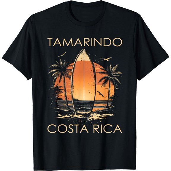 Surfboarder Tamarindo Costa Rica Beach Surfing Surfer T-Shirt Unisex T-Shirt
