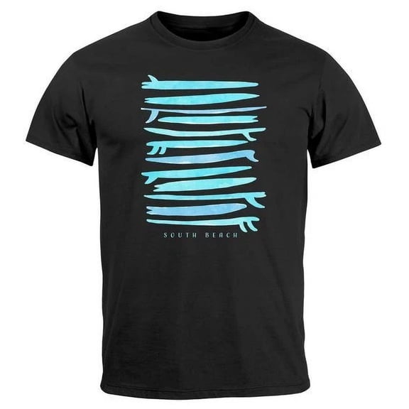 Surfboards South Beach California Usa Summer Surfing T
