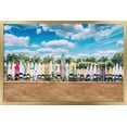thumbnail image 1 of Surfboards in Maui, Hawaii Wall Poster, 22.375" x 34", Framed, 1 of 3