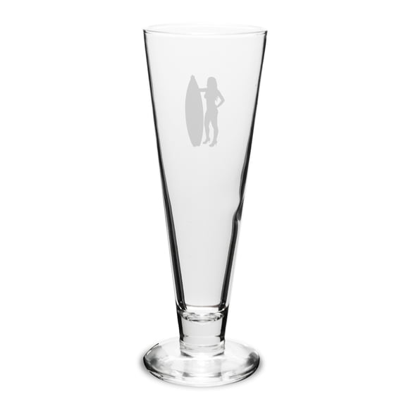 Surfer 16 oz. Deep Etched Classic Pilsner