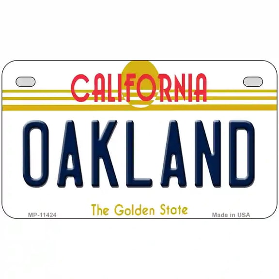 Surfer California Novelty Metal License Plate 7" x 4" Motorcycle (MP)