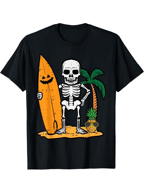 Surfer Costume Hawaii Surf Halloween Celebration T-Shirt, Size S-5XL
