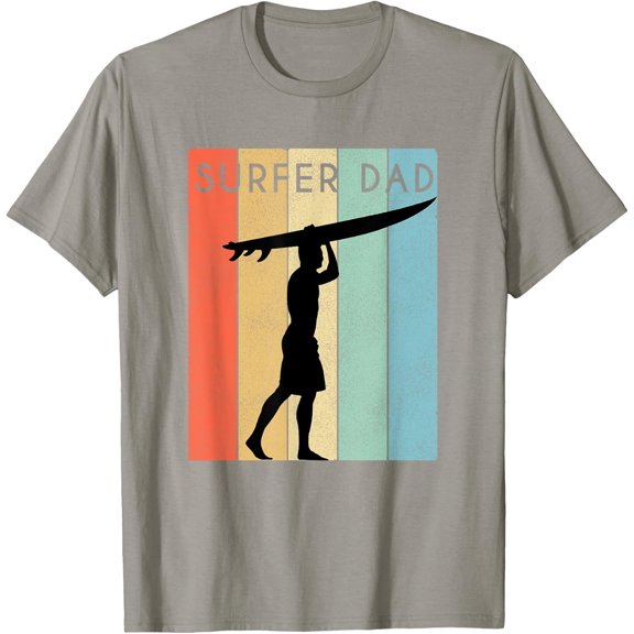 Surfer Dad Surf Father Wave Rider T-Shirt