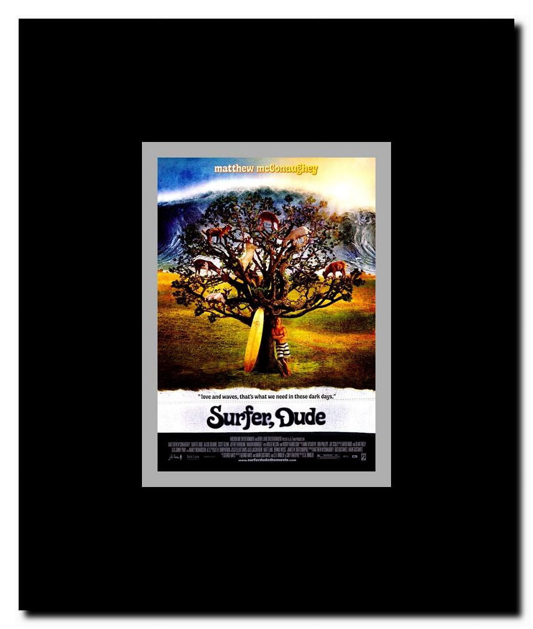 Surfer Dude Framed Movie Poster