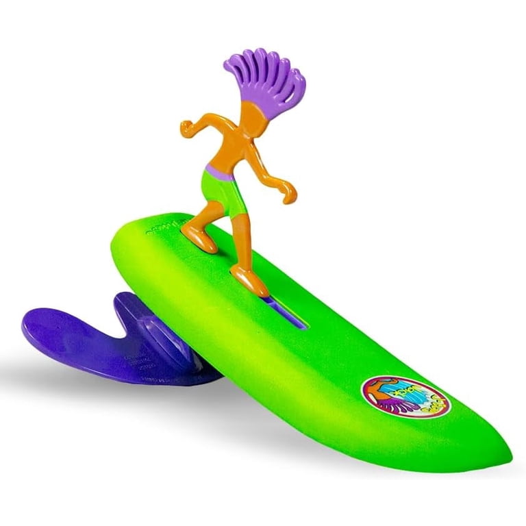 Surfer Dudes Classics Wave Powered Mini-Surfer and Surfboard Toy