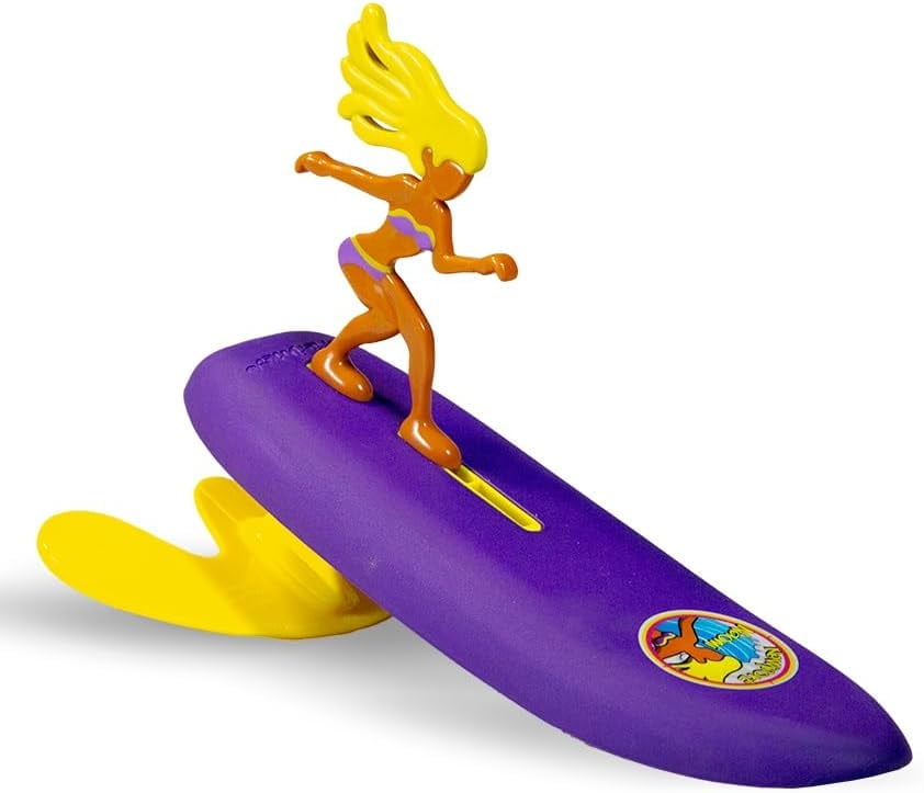 Surfer Dudes Classics: Wave-Powered Mini-Surfer & Surfboard Toy