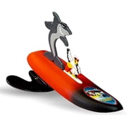 Surfer Dudes Legends & Surfer Pets Wave Powered Mini-Surfer, Pet and Surfboard Beach Toy - Jaws Justice and Curly