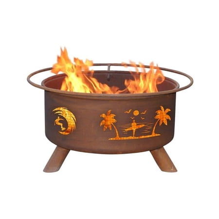 Surfer Fire Pit