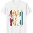 thumbnail image 1 of Surfer Girl Surfboard Surfing Women Girls Surf Ocean Surfing T-Shirt, 1 of 5