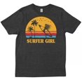 thumbnail image 1 of Surfer Girl Surfing Beach Style Surfboard Surf Gift California Lover T-Shirt Unisex S-5XL Hot Trending Shirt, Vintage Birthday Gift, 1 of 3
