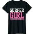 thumbnail image 1 of Surfer Girl Surfing Gift T-Shirt, 1 of 3