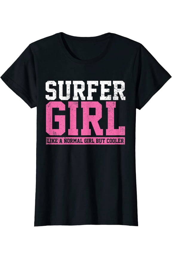 Surfer Girl Surfing Gift T-Shirt