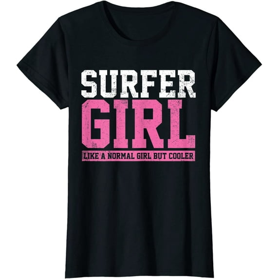 Surfer Girl Surfing Gift T-Shirt