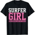 thumbnail image 1 of Surfer Girl Surfing Gift T-Shirt, 1 of 4