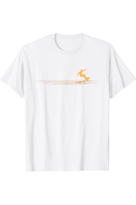 Surfer Graphic Surfboard Vintage Surfing For Surfers T-Shirt