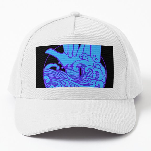 Surfer Heart Baseball Cap, Beach Love Surfing Graphic Design, Classic Everyday Hat