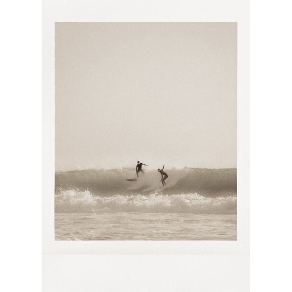 Surfer'S Ride Print Wall Art, Modern Wall Decor For Living Room Bedroom, 12x18 UNFRAMED
