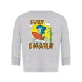 thumbnail image 1 of Surfer Shark Long Sleeve Toddler -Image by Shutterstock,  2 Toddler, 1 of 4
