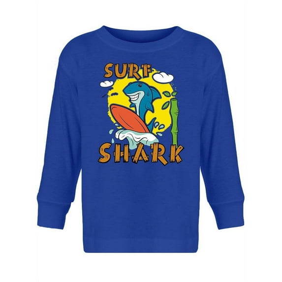 Surfer Shark Long Sleeve Toddler -Image by Shutterstock, 5 Toddler