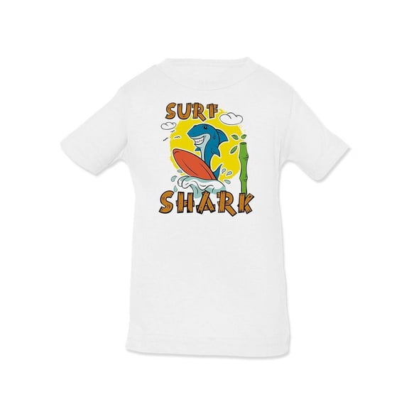 Surfer Shark T-Shirt Infant -Image by Shutterstock,  24 Months