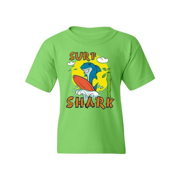 Surfer Shark T-Shirt Juniors -Image by Shutterstock, x-Small