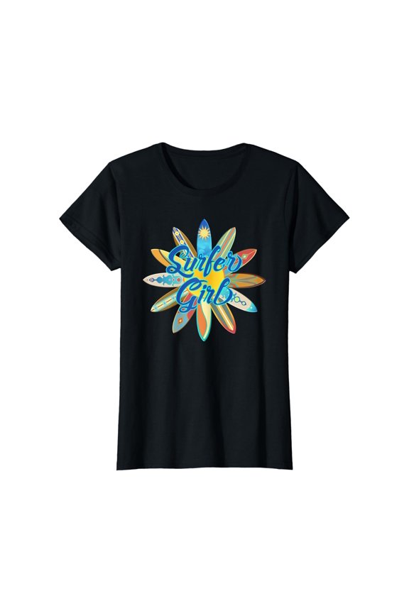 Surfer Surfboard Summer Beach T-Shirt Unisex T-Shirt