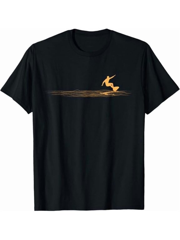 Surfer Surfboard Surfing For Surfers Vintage Graphic Gift Phrase Suited To Casual Events And Everyday Wear T-Shirt, Size S-5XL