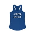 thumbnail image 1 of Surfer Surfing Wife Husband Wedding Anniversary Tank Top Gifts Shirt Womens, 1 of 2
