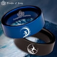 thumbnail image 1 of Surfer Tungsten Carbide Ring, 1 of 9