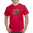 thumbnail image 1 of Surfer Van Retro Style T-Shirt Men -Image by Shutterstock, Male Medium, 1 of 4