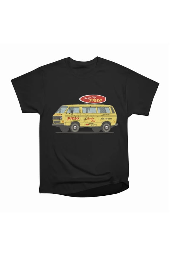 Surfer boy pizza T-Shirt Tee Gift For Him Merch For Her Apparel For Friend